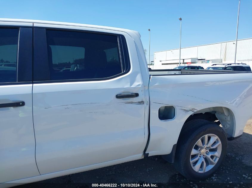 2021 Chevrolet Silverado 1500 2Wd Short Bed Custom VIN: 3GCPWBEK0MG247524 Lot: 40466222