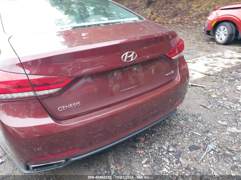 KMHGN4JE6FU033812 2015 Hyundai Genesis 3.8