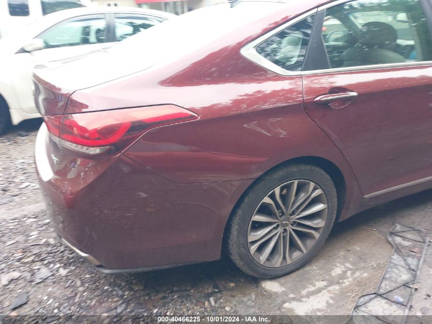 KMHGN4JE6FU033812 2015 Hyundai Genesis 3.8