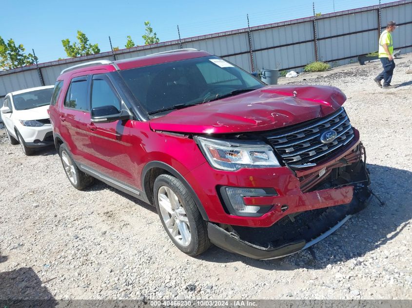 VIN 1FM5K8D81GGC46194 2016 Ford Explorer, Xlt no.1