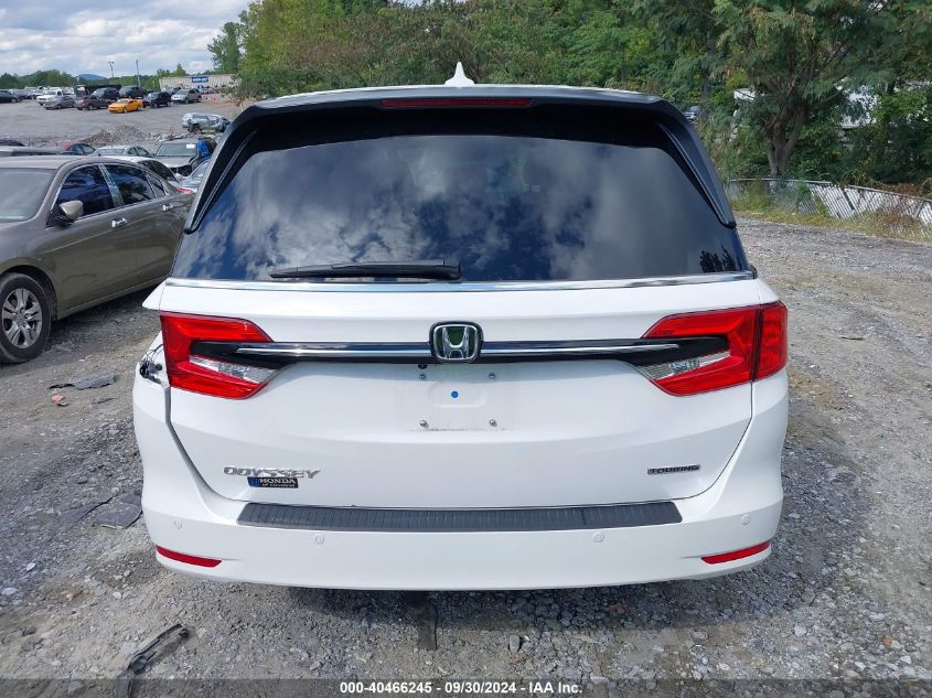 2023 Honda Odyssey Touring VIN: 5FNRL6H87PB060879 Lot: 40466245