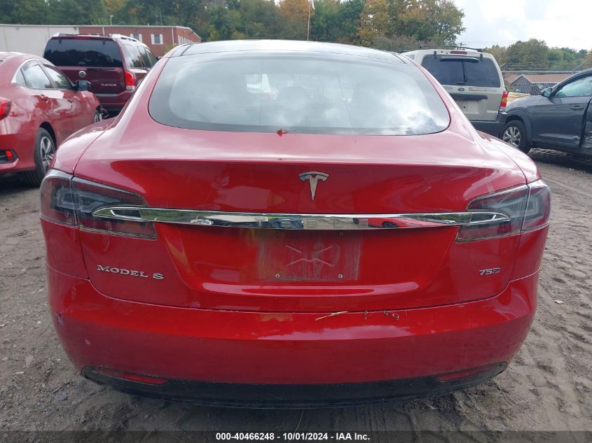 2017 Tesla Model S VIN: 5YJSA1E28HF204712 Lot: 40466248