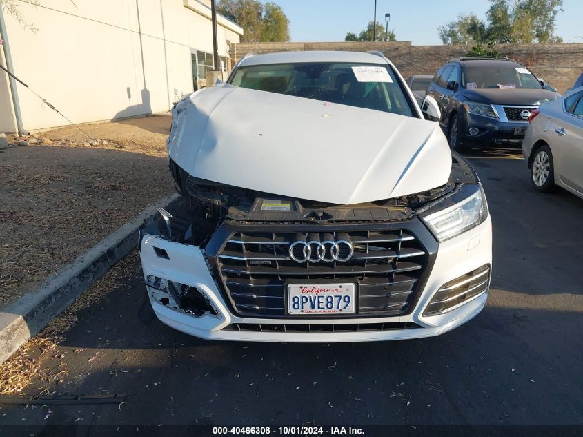 2020 Audi Q5 E Premium VIN: WA1G2AFY0L2061010 Lot: 40466308