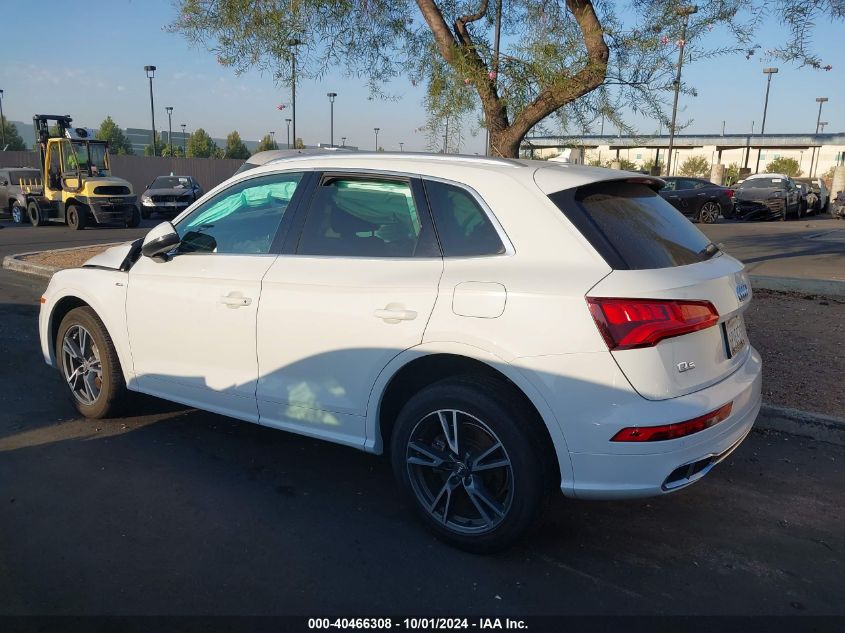 2020 Audi Q5 E Premium VIN: WA1G2AFY0L2061010 Lot: 40466308