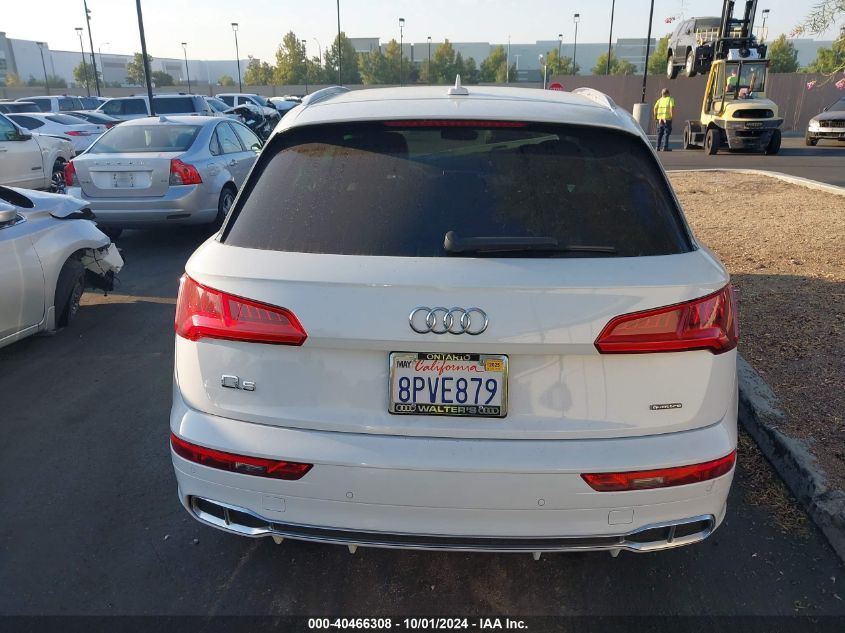 2020 Audi Q5 E Premium VIN: WA1G2AFY0L2061010 Lot: 40466308