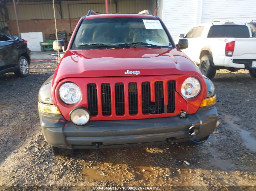 1J4GL38K06W293363 2006 Jeep Liberty Renegade