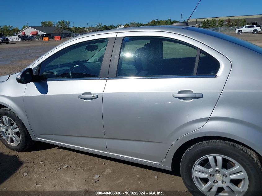 2015 Chevrolet Sonic Lt Auto VIN: 1G1JC5SH8F4164358 Lot: 40466336