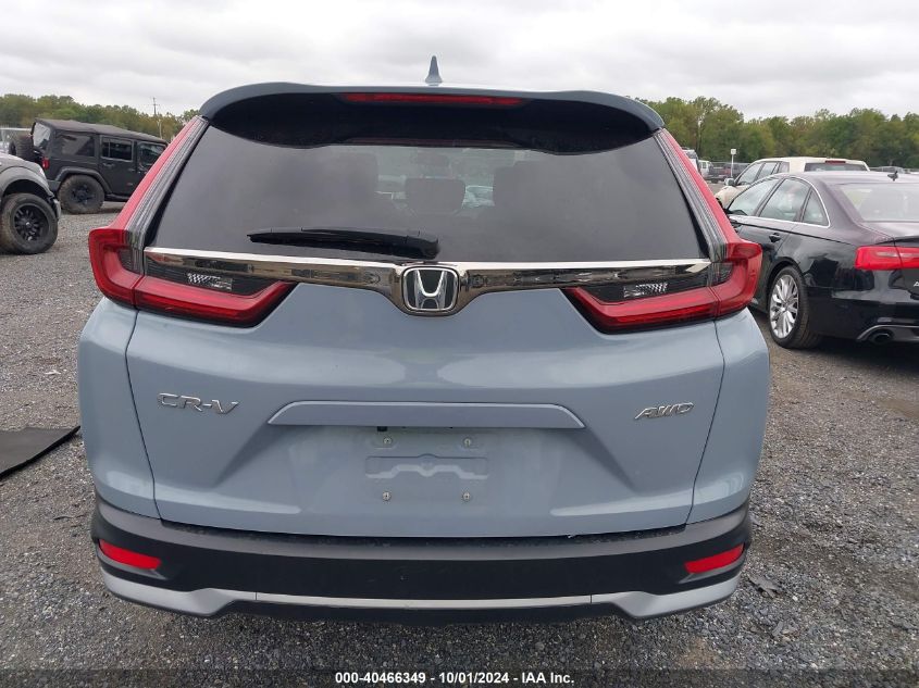 2022 Honda Cr-V Awd Ex VIN: 5J6RW2H51NA006404 Lot: 40466349