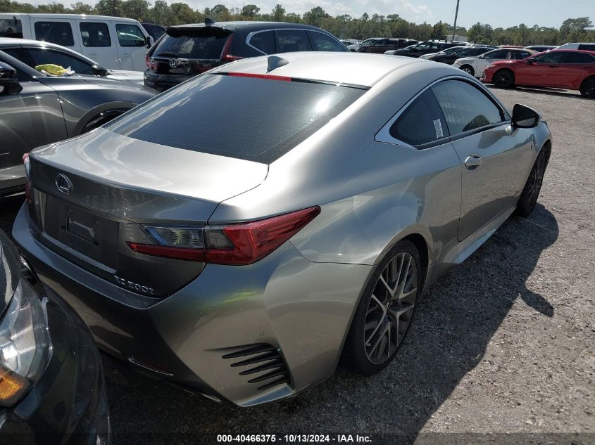 VIN JTHHA5BC2H5006710 2017 Lexus RC, 200T no.4