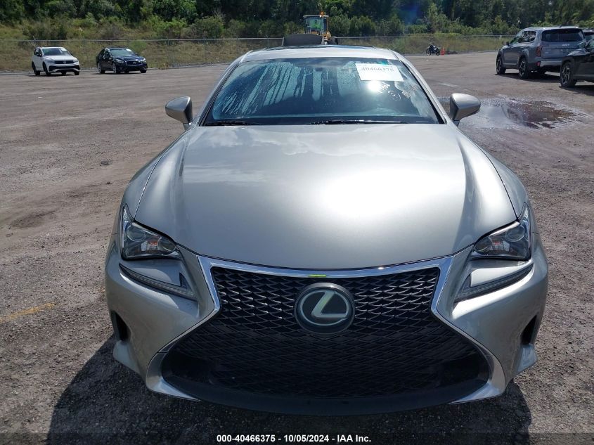 VIN JTHHA5BC2H5006710 2017 Lexus RC, 200T no.6