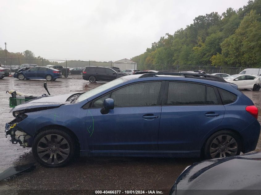 2013 Subaru Impreza 2.0I Sport Premium VIN: JF1GPAL6XD1881103 Lot: 40466377