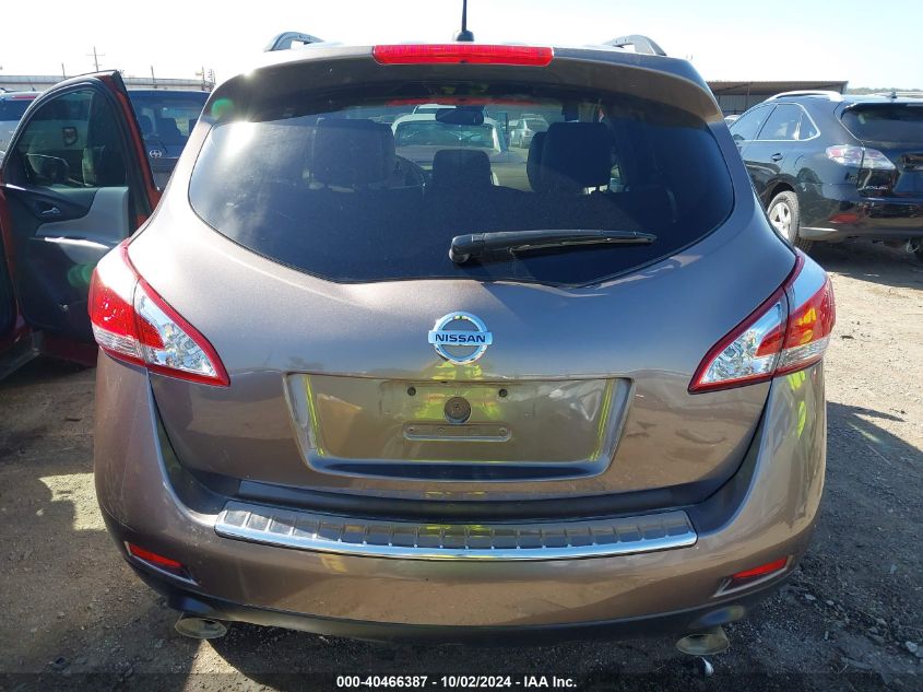 JN8AZ1MWXBW171308 2011 Nissan Murano Sl