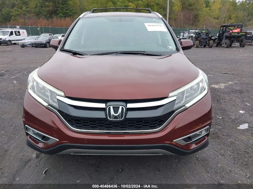 2015 Honda Cr-V Ex-L VIN: 2HKRM4H71FH631100 Lot: 40466436