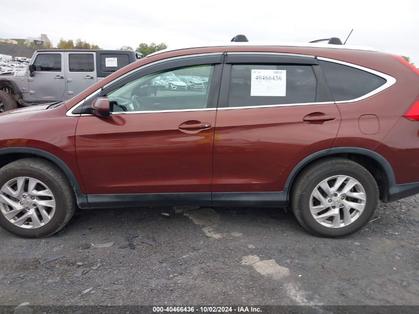 2015 Honda Cr-V Ex-L VIN: 2HKRM4H71FH631100 Lot: 40466436