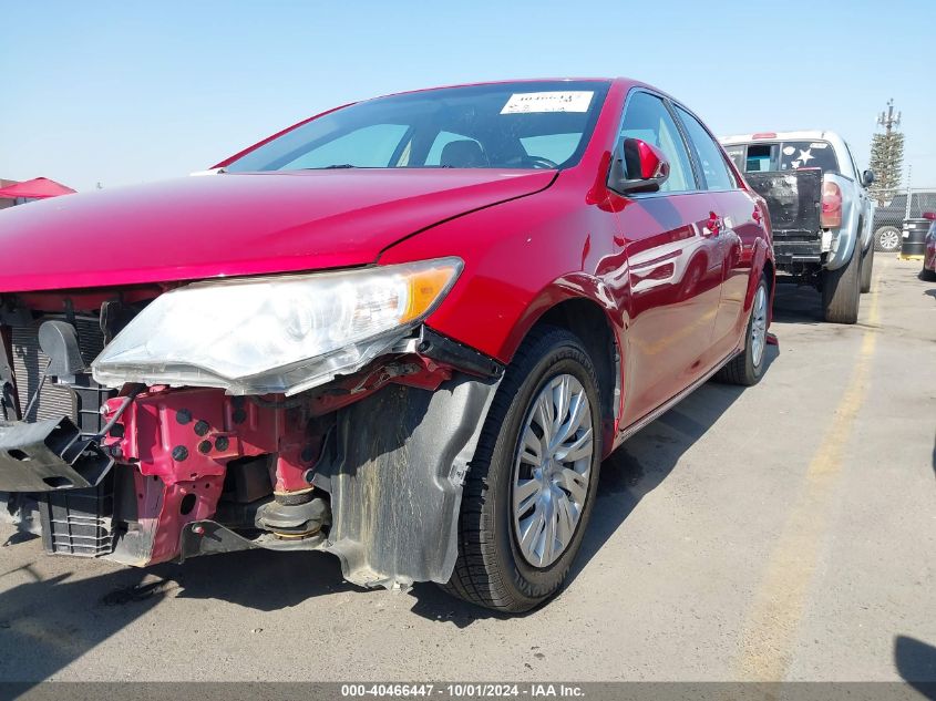 2012 Toyota Camry Se/Le/Xle VIN: 4T1BF1FK5CU531838 Lot: 40466447