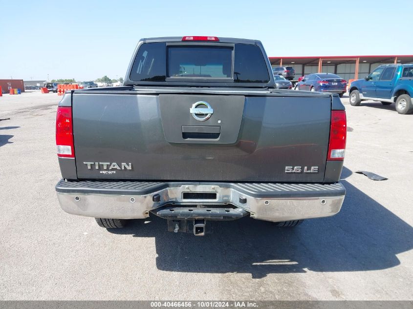 2010 Nissan Titan Xe/Se/Le/Pro-4X VIN: 1N6AA0EC4AN307404 Lot: 40466456