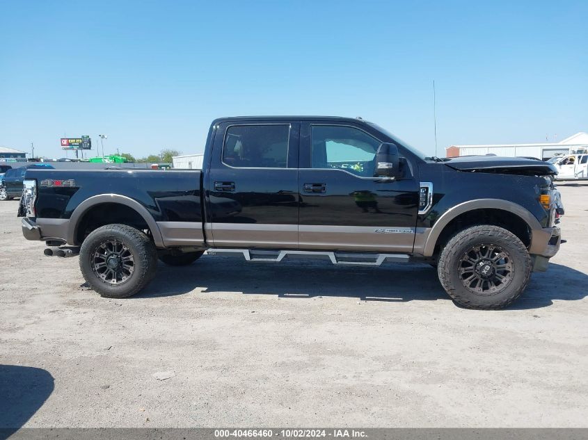 2018 Ford F-250 King Ranch VIN: 1FT7W2BT4JEB43635 Lot: 40466460