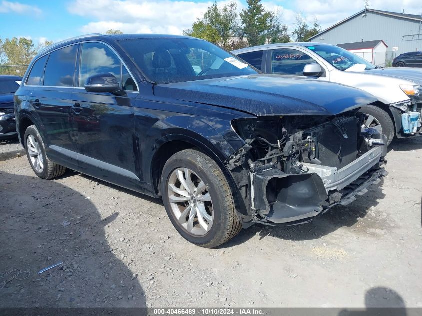 WA1AAAF79HD033461 2017 AUDI Q7 - Image 1