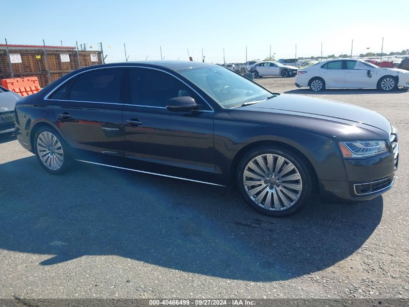 2015 Audi A8 L 3.0T VIN: WAU3GAFD8FN017713 Lot: 40466499