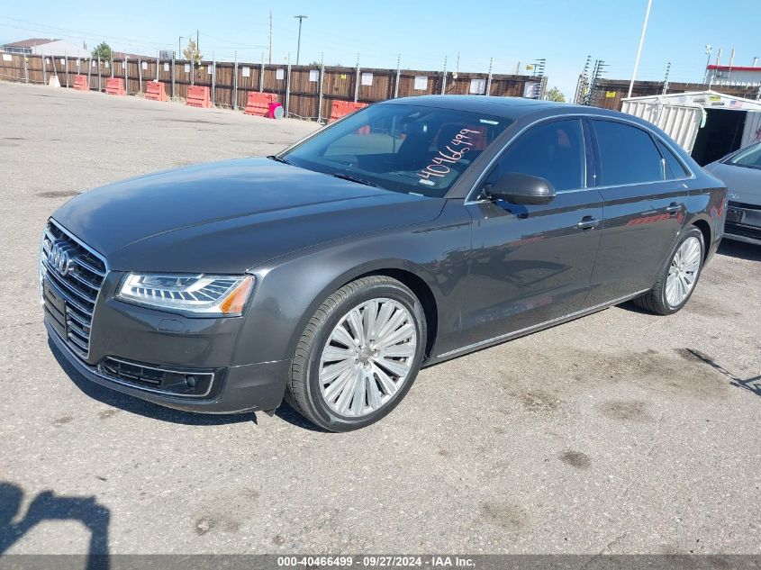 2015 Audi A8 L 3.0T VIN: WAU3GAFD8FN017713 Lot: 40466499