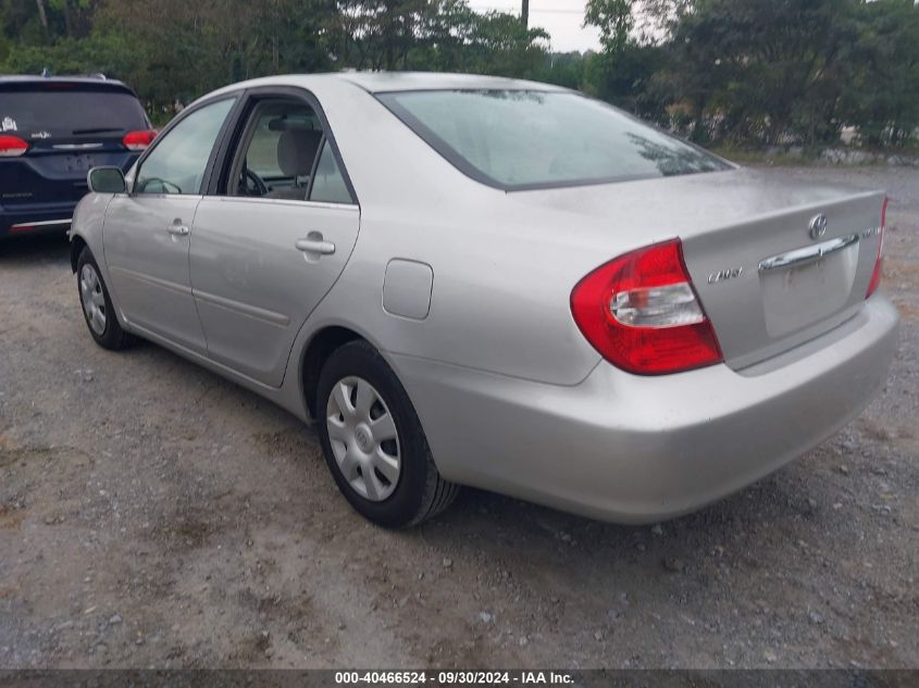 2003 Toyota Camry Le/Xle/Se VIN: 4T1BE32K43U768129 Lot: 40466524