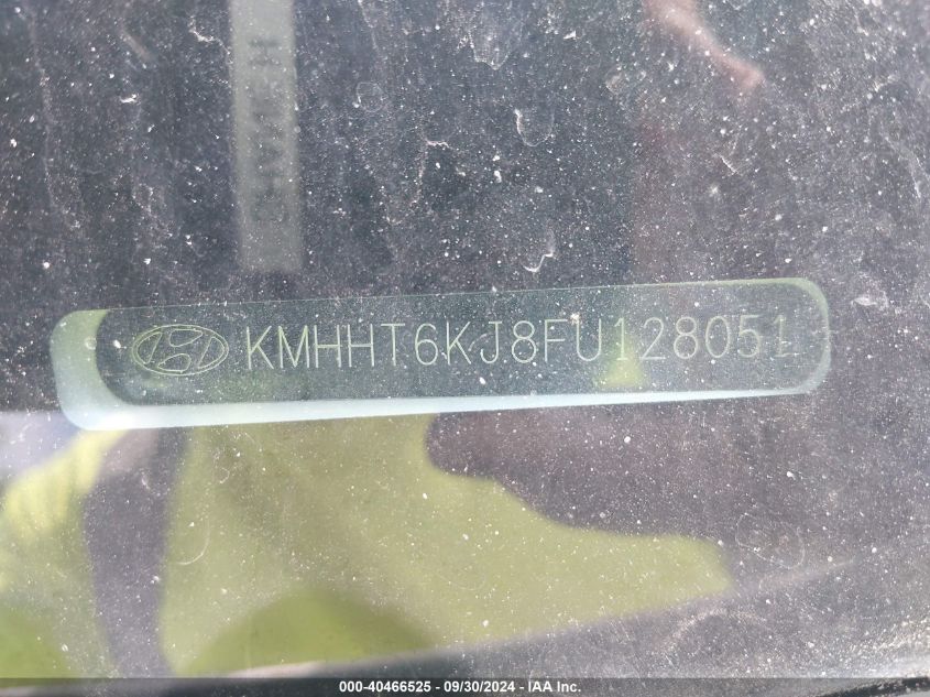 KMHHT6KJ8FU128051 2015 Hyundai Genesis 3.8 Base