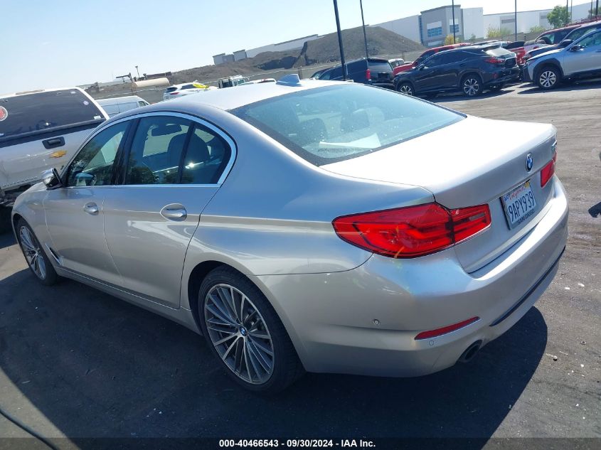 2019 BMW 530I VIN: WBAJA5C57KBX88172 Lot: 40466543