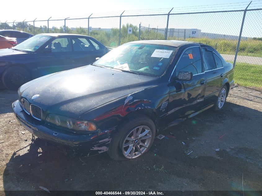 2003 BMW 525 I Automatic VIN: WBADT434X3G031778 Lot: 40466544