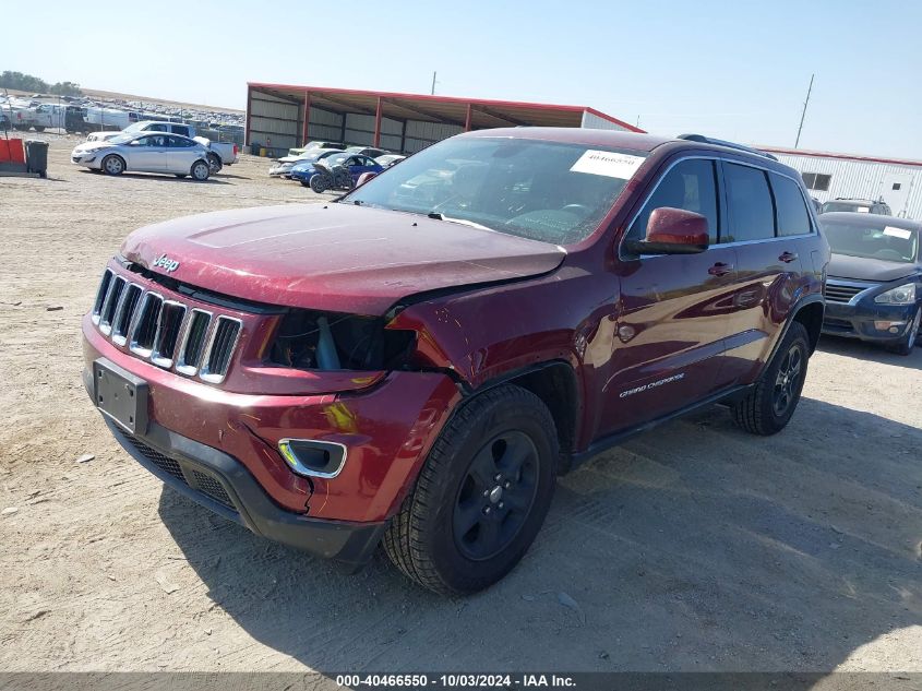 2016 Jeep Grand Cherokee Laredo VIN: 1C4RJFAG6GC498328 Lot: 40466550