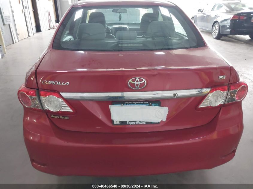 2011 Toyota Corolla S/Le VIN: 2T1BU4EE8BC632648 Lot: 40466548