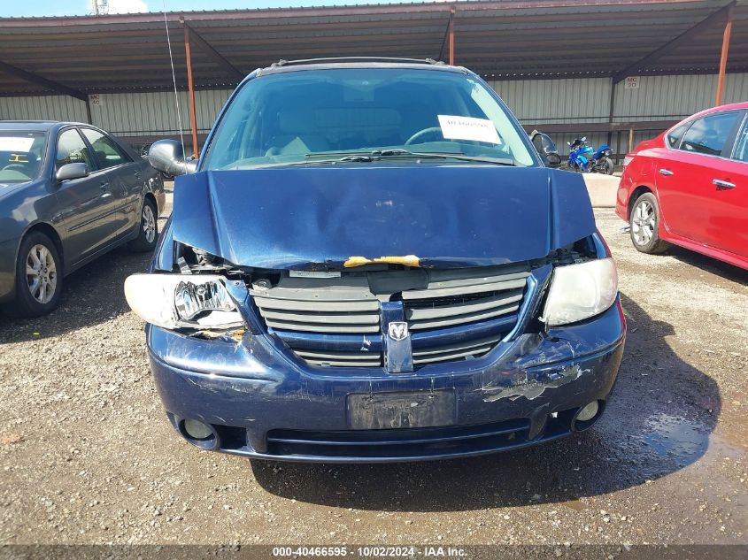 2005 Dodge Grand Caravan Sxt VIN: 2D4GP44LX5R257754 Lot: 40466595