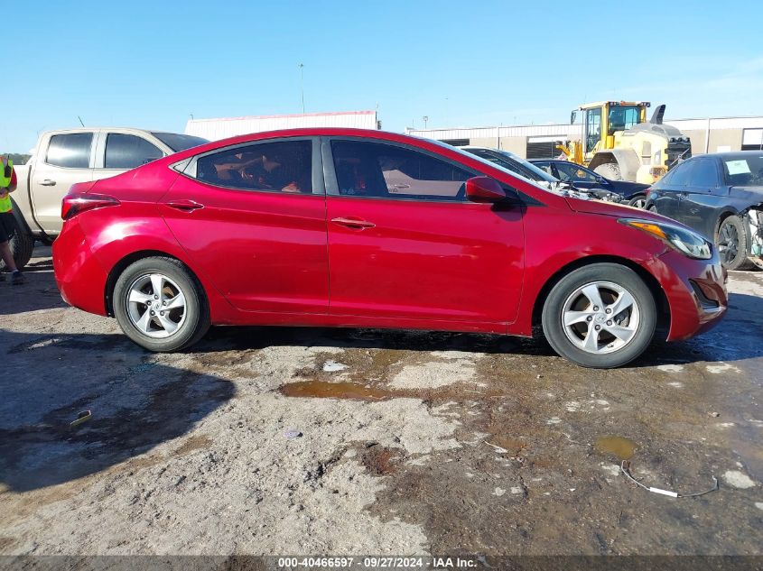 2015 Hyundai Elantra Se VIN: 5NPDH4AE1FH613008 Lot: 40466597