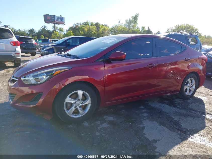 2015 Hyundai Elantra Se VIN: 5NPDH4AE1FH613008 Lot: 40466597