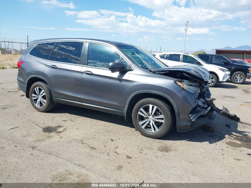 2018 Honda Pilot Exl VIN: 5FNYF5H52JB006657 Lot: 40466652