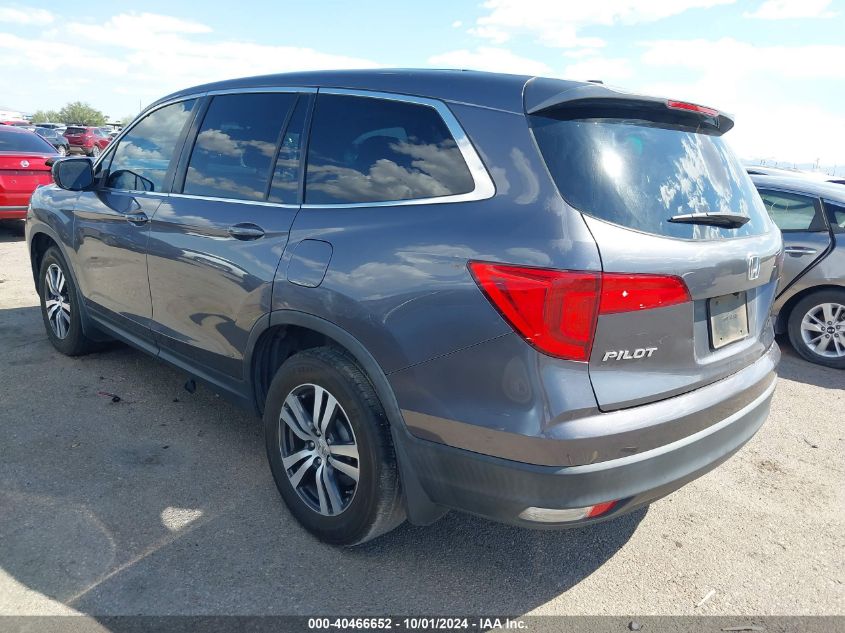 2018 Honda Pilot Exl VIN: 5FNYF5H52JB006657 Lot: 40466652