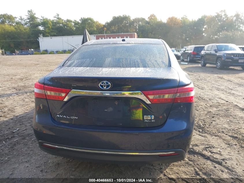 2018 Toyota Avalon Hybrid Hybrid/Plus/Xle Prem/Ltd VIN: 4T1BD1EB5JU063386 Lot: 40466653