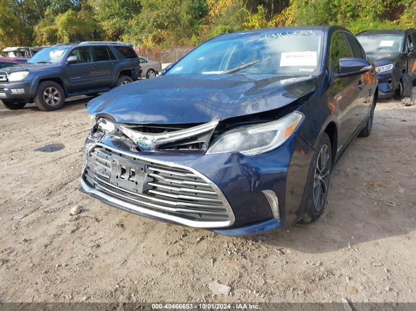 2018 Toyota Avalon Hybrid Hybrid/Plus/Xle Prem/Ltd VIN: 4T1BD1EB5JU063386 Lot: 40466653