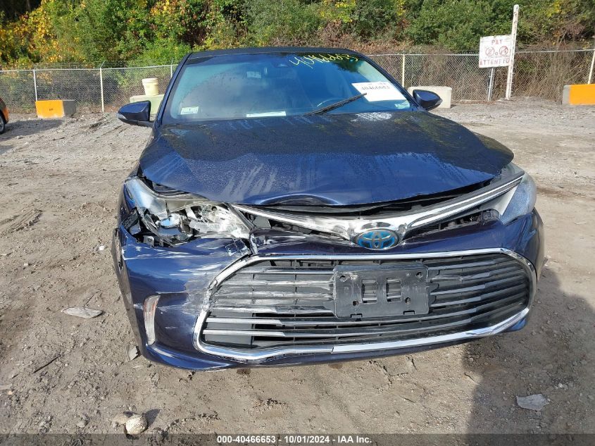 2018 Toyota Avalon Hybrid Hybrid/Plus/Xle Prem/Ltd VIN: 4T1BD1EB5JU063386 Lot: 40466653