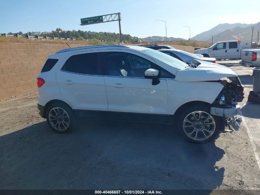 2019 Ford Ecosport Titanium VIN: MAJ3S2KE6KC251172 Lot: 40466657