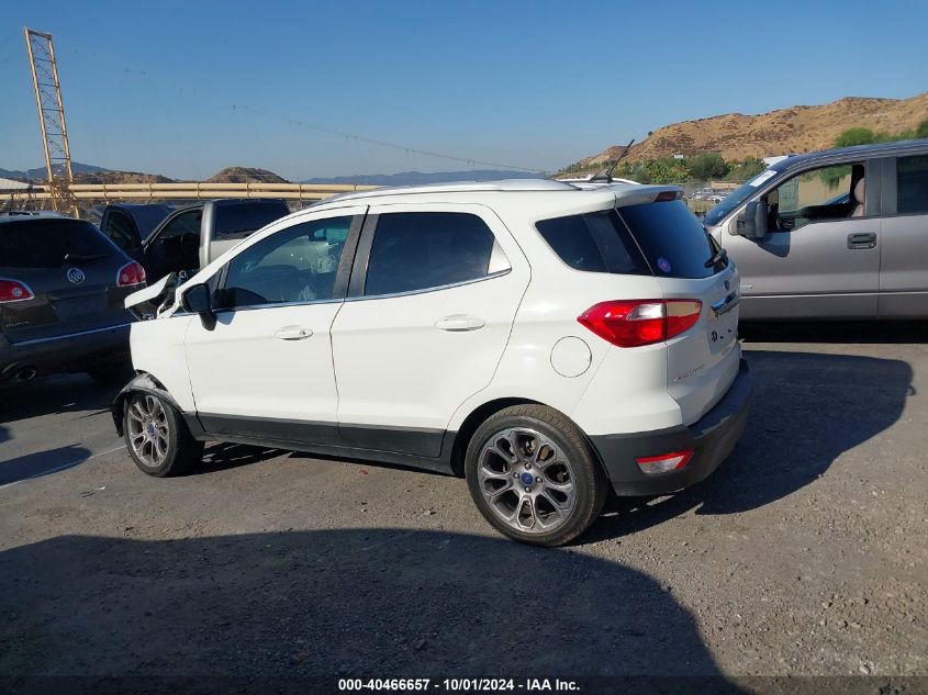 2019 Ford Ecosport Titanium VIN: MAJ3S2KE6KC251172 Lot: 40466657