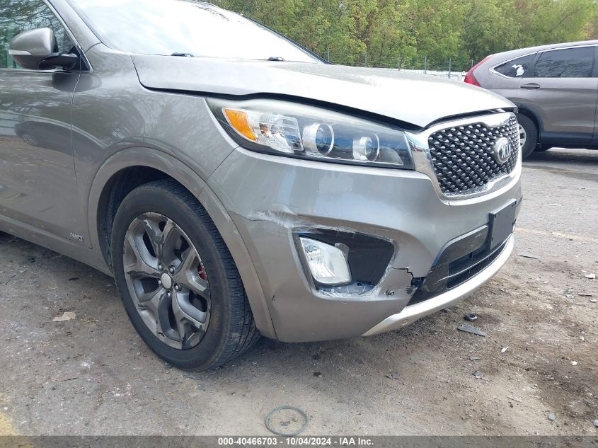 2016 Kia Sorento 3.3L Sx VIN: 5XYPKDA56GG135644 Lot: 40466703