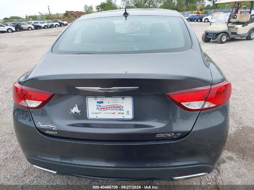 2016 Chrysler 200 S VIN: 1C3CCCDG9GN180433 Lot: 40466709