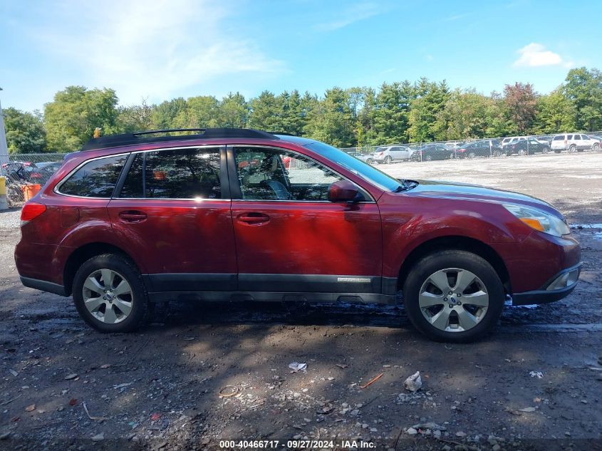 2012 Subaru Outback 2.5I Limited VIN: 4S4BRBJC3C3239592 Lot: 40466717