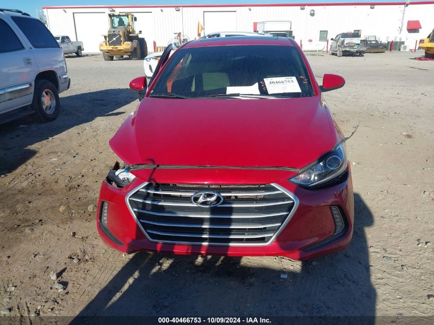 5NPD84LF0JH254572 2018 Hyundai Elantra Sel/Value/Limited