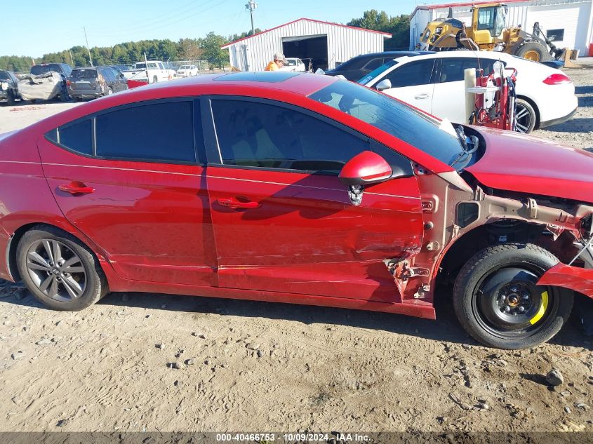 5NPD84LF0JH254572 2018 Hyundai Elantra Sel/Value/Limited