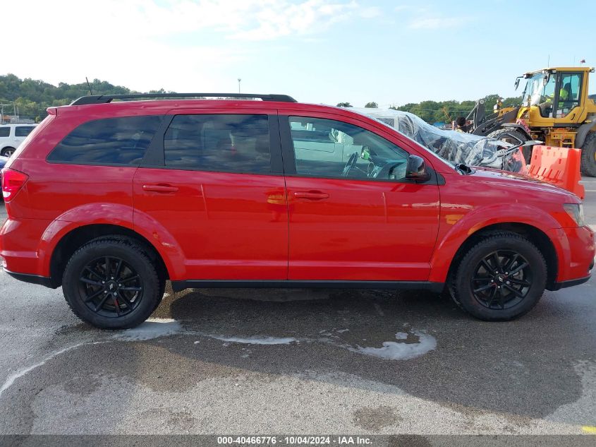 2019 Dodge Journey Se VIN: 3C4PDCBB7KT874287 Lot: 40466776