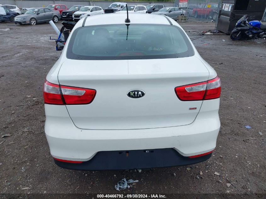 2017 Kia Rio Lx VIN: KNADM4A37H6121099 Lot: 40466792