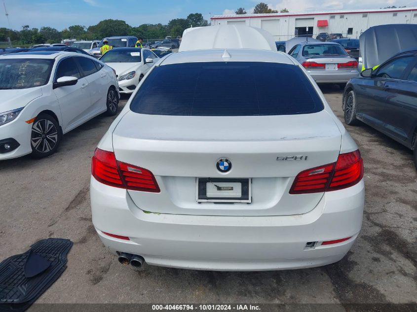 2016 BMW 5 Series I VIN: WBA5A5C56GG348374 Lot: 40466794