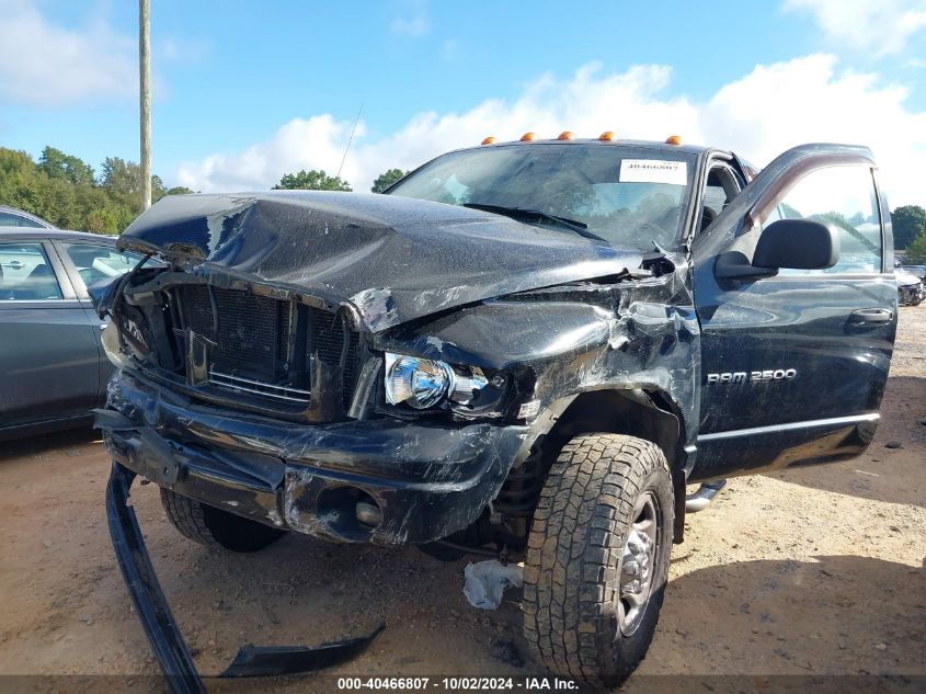 2003 Dodge Ram 2500 Slt/Laramie/St VIN: 3D7KU28DX3G829468 Lot: 40466807