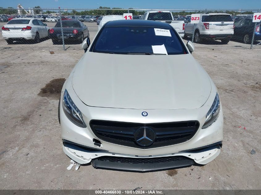 2015 Mercedes-Benz S 63 Amg VIN: WDDXJ7JB4FA007529 Lot: 40466830